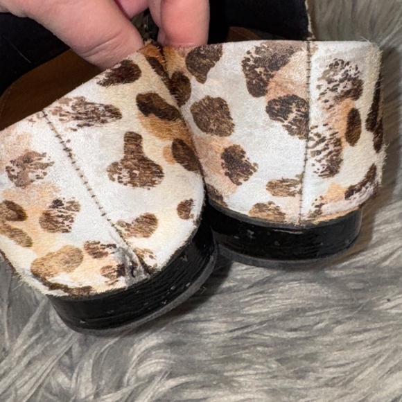 Usaflex Brazilian Calf Hair Leather Leopard Print Driving Loafer Flats Size 7 - Picture 7 of 7